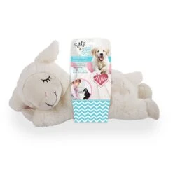AFP All For Paws Little Buddy Heartbeat Sheep Dog Toy