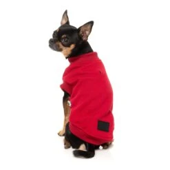 Fuzzyard Shop -Fuzzyard Shop FuzzYard Dog Apparel Allday 25 Sweater Red Size 7 2