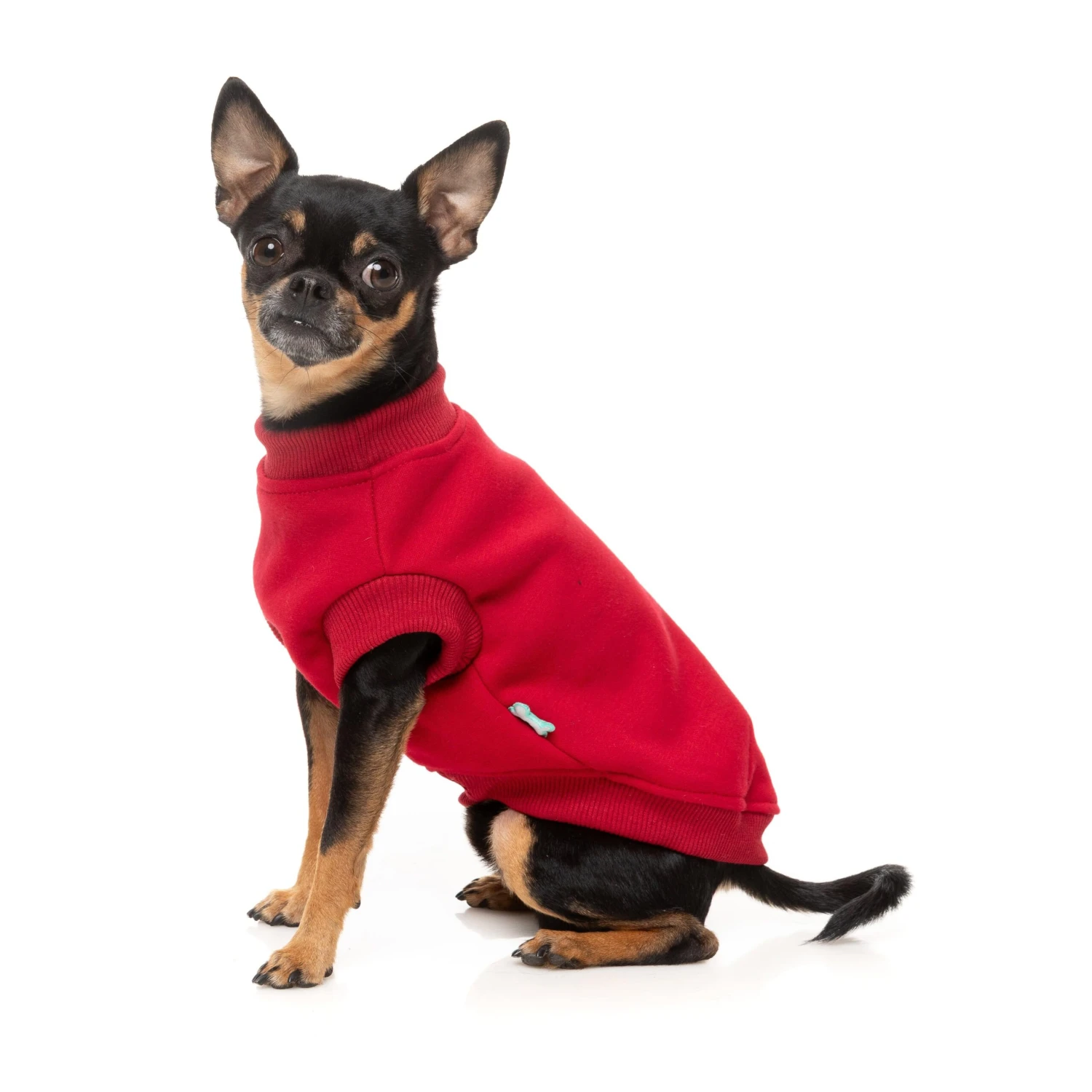 FuzzYard Dog Apparel Allday 25 Sweater Red Size 7 ^+^
