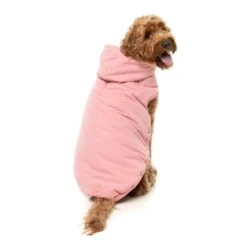Fuzzyard Shop -Fuzzyard Shop FuzzYard Dog Apparel Essential Padded Hooded Jacket Pink Size 2 2