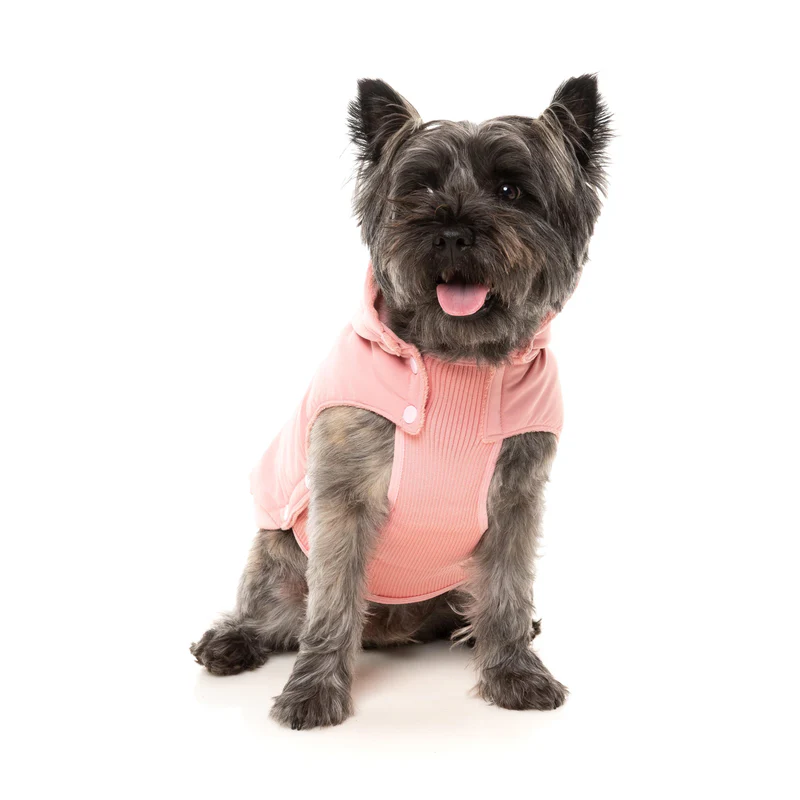 Fuzzyard Shop -Fuzzyard Shop FuzzYard Dog Apparel Essential Padded Hooded Jacket Pink Size 2