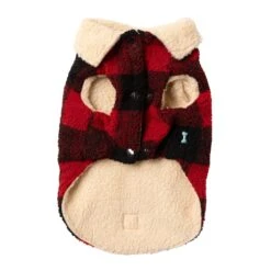 FuzzYard Dog Apparel Jacket Lumberjack Red Size 3 ^+^ -Fuzzyard Shop FuzzYard Dog Apparel Jacket Lumberjack Red Size 3 7