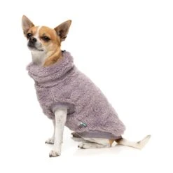 Fuzzyard Shop -Fuzzyard Shop FuzzYard Dog Apparel Turtle Teddy 25 Sweater Lavender Size 4 2