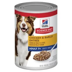 Hills Science Diet Adult 7+ Chicken And Barley Entree Canned Dog Food 370g X 12 11 Hills Science Diet Adult 7+ Chicken And Barley Entree Canned Dog Food 370g X 12 -Fuzzyard Shop Hills Science Diet Adult 7 Chicken and Barley Entree Canned Dog Food 370g x 12 2