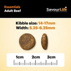Savourlife Essentials Dry Dog Food Beef With Veggies & Brown Rice 15kg -Fuzzyard Shop Savourlife Essentials Dry Dog Food Beef with Veggies Brown Rice 15kg 8