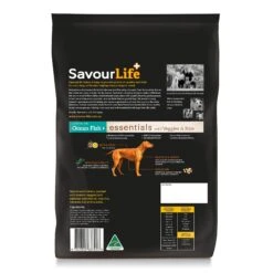 Savourlife Essentials Dry Dog Food Ocean Fish With Veggies & Rice 3kg -Fuzzyard Shop Savourlife Essentials Dry Dog Food Ocean Fish with Veggies Rice 3kg 3